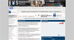 Desktop Screenshot of os-markovci.net