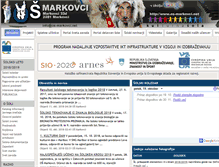Tablet Screenshot of os-markovci.net